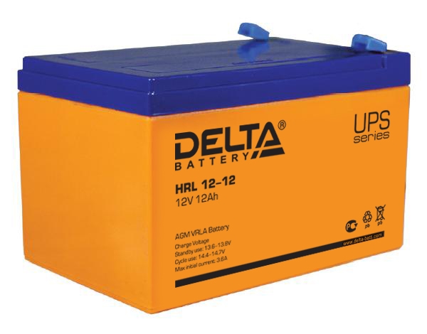 Аккумулятор Delta HRL 12-12 12В/12Ач
